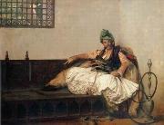 Arab or Arabic people and life. Orientalism oil paintings 86, unknow artist